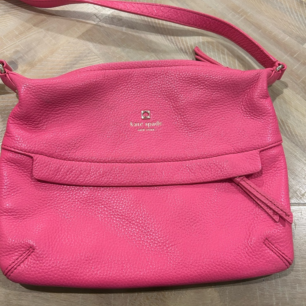 Kate Spade Pink Leather Shoulder Bag